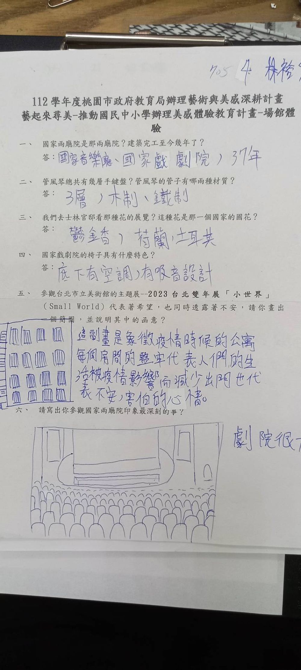 大崙國中成果照片 5